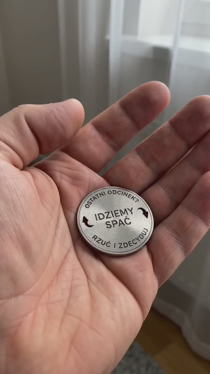 Rzut monetą Jeszcze jeden odcinek czy spać [AI]